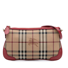 Haymarket Check Coated Canvas Peyton Crossbody
