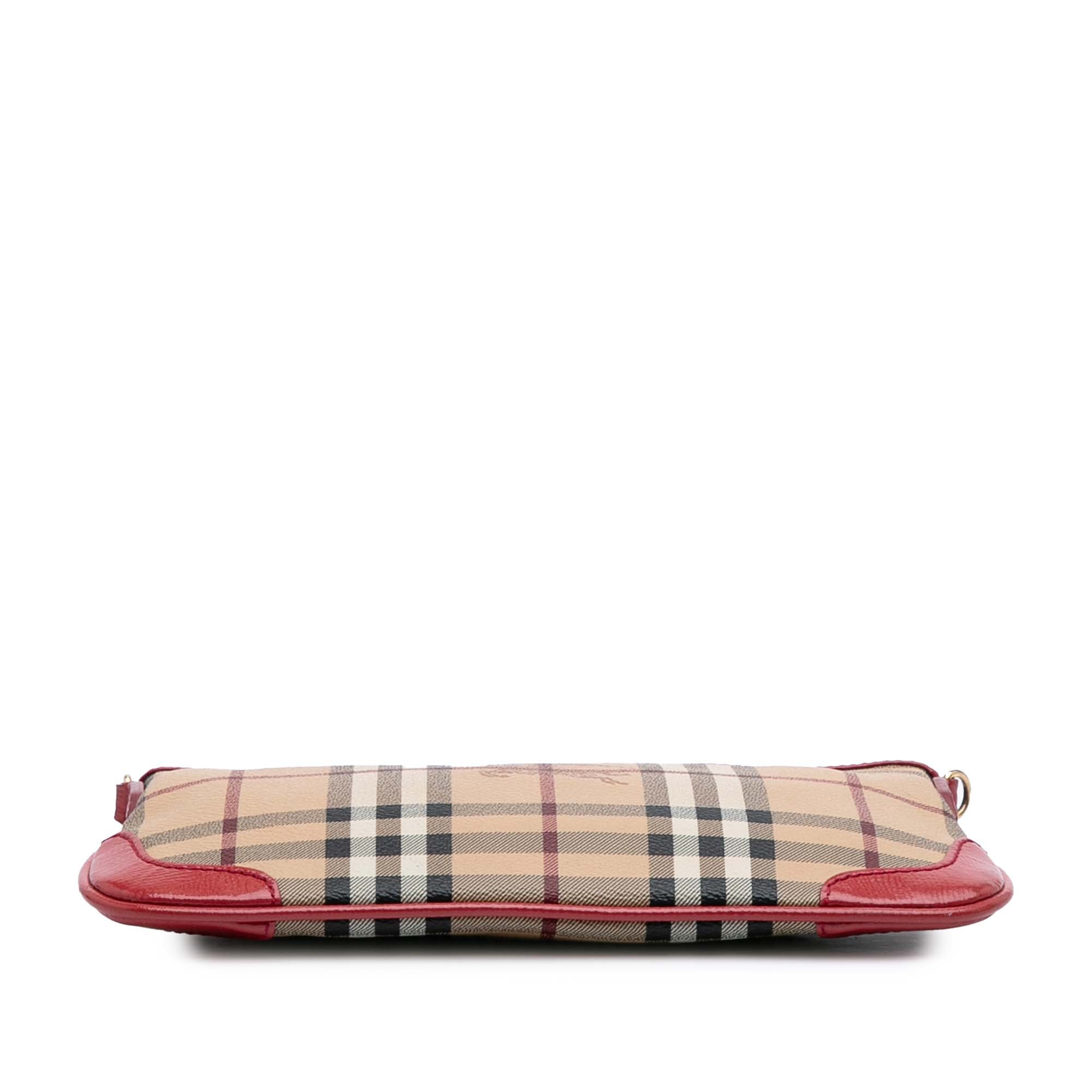 Haymarket Check Coated Canvas Peyton Crossbody