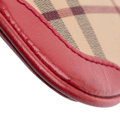 Haymarket Check Coated Canvas Peyton Crossbody