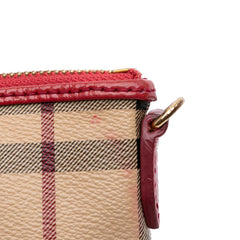 Haymarket Check Coated Canvas Peyton Crossbody