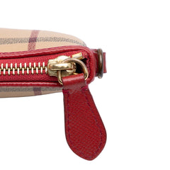 Haymarket Check Coated Canvas Peyton Crossbody