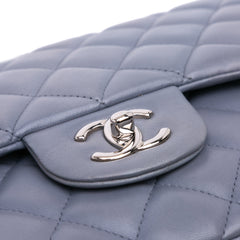 Jumbo Classic Lambskin Double Flap