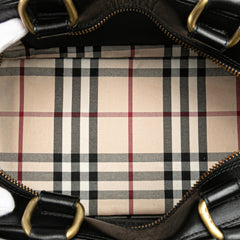 Medium Leather Dome Handbag