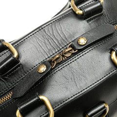 Medium Leather Dome Handbag