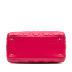 Medium Lambskin Cannage Lady Dior