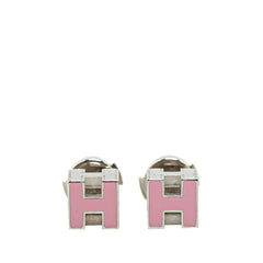 Palladium Plated Cage d'H Earrings