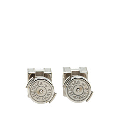 Palladium Plated Cage d'H Earrings