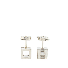 Palladium Plated Cage d'H Earrings