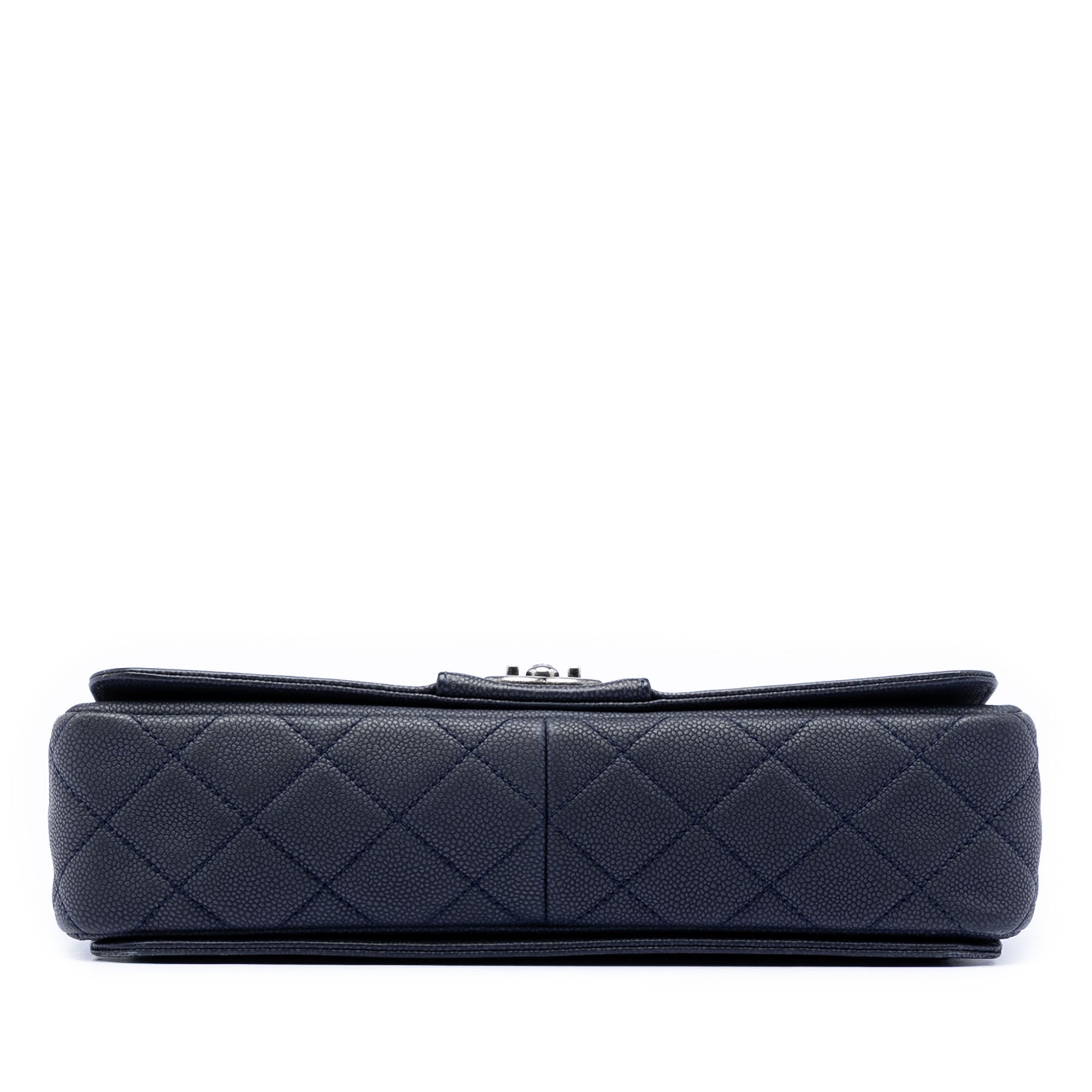 Large Washed Caviar Turn Around Ligne Flap