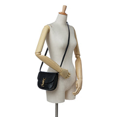 Small Croc Embossed Monogram Kaia Crossbody