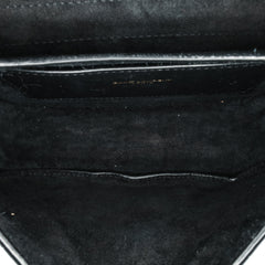 Small Croc Embossed Monogram Kaia Crossbody
