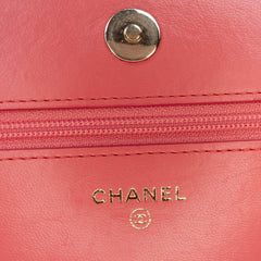 Lambskin Boy Wallet On Chain