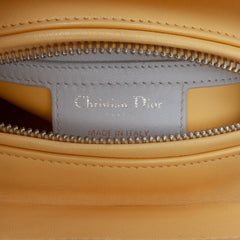 Medium Tricolor Lambskin Cannage Lady Dior