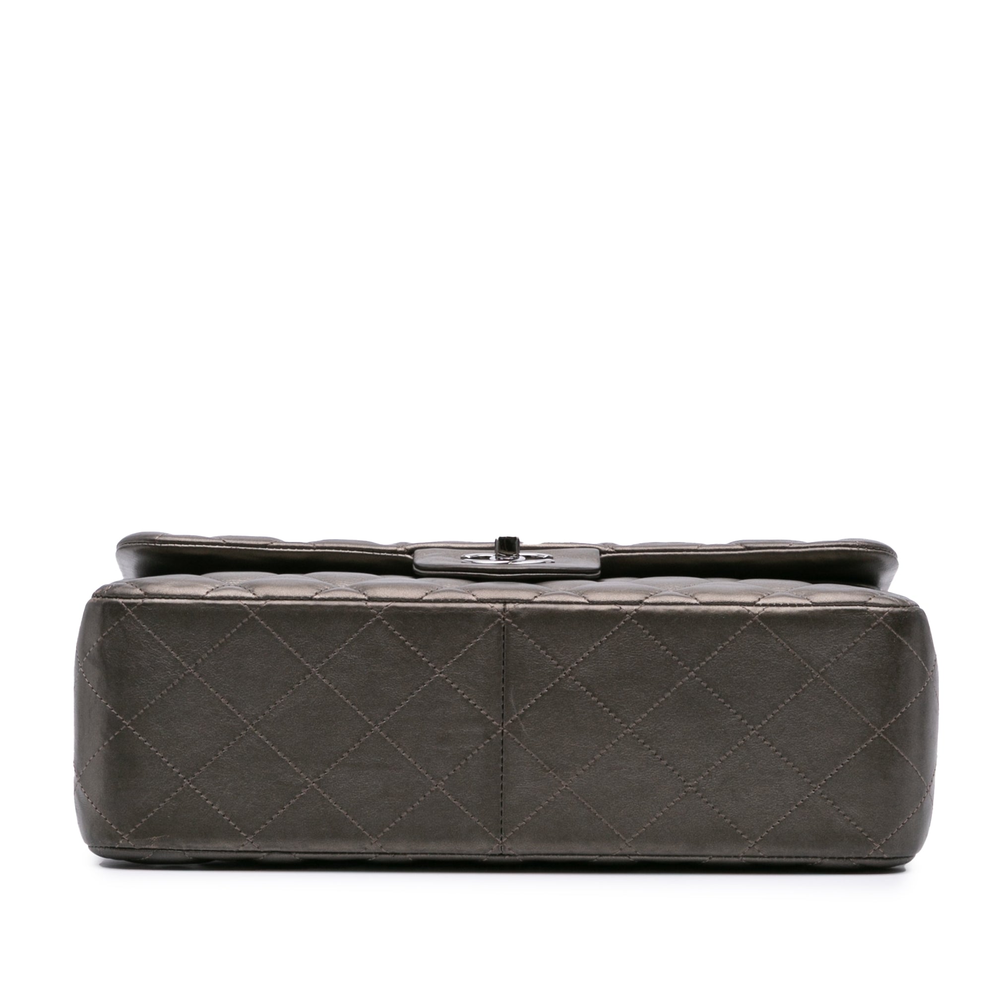 Jumbo Classic Lambskin Double Flap