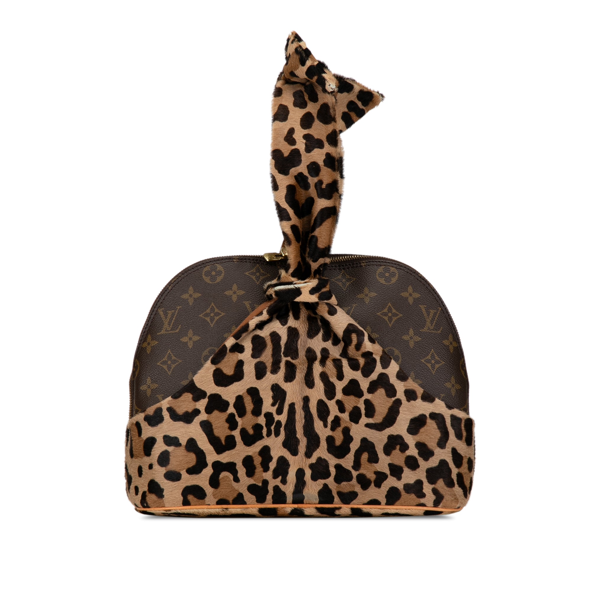 Azzedine Alaia Monogram Leopard Alma_0