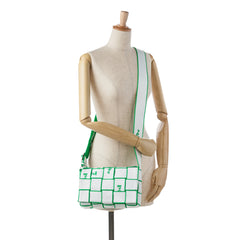 Canvas Intrecciato Webbing Cassette Crossbody