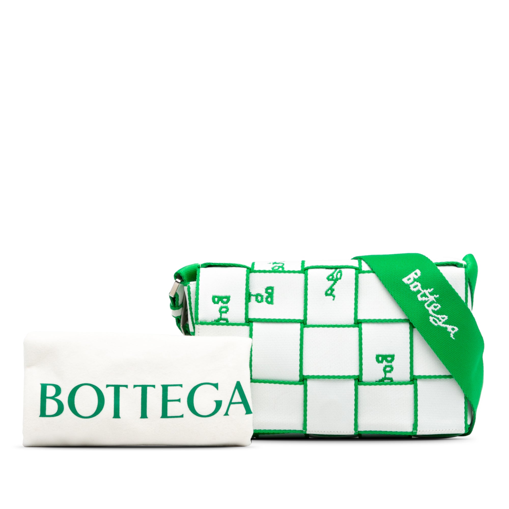 Canvas Intrecciato Webbing Cassette Crossbody