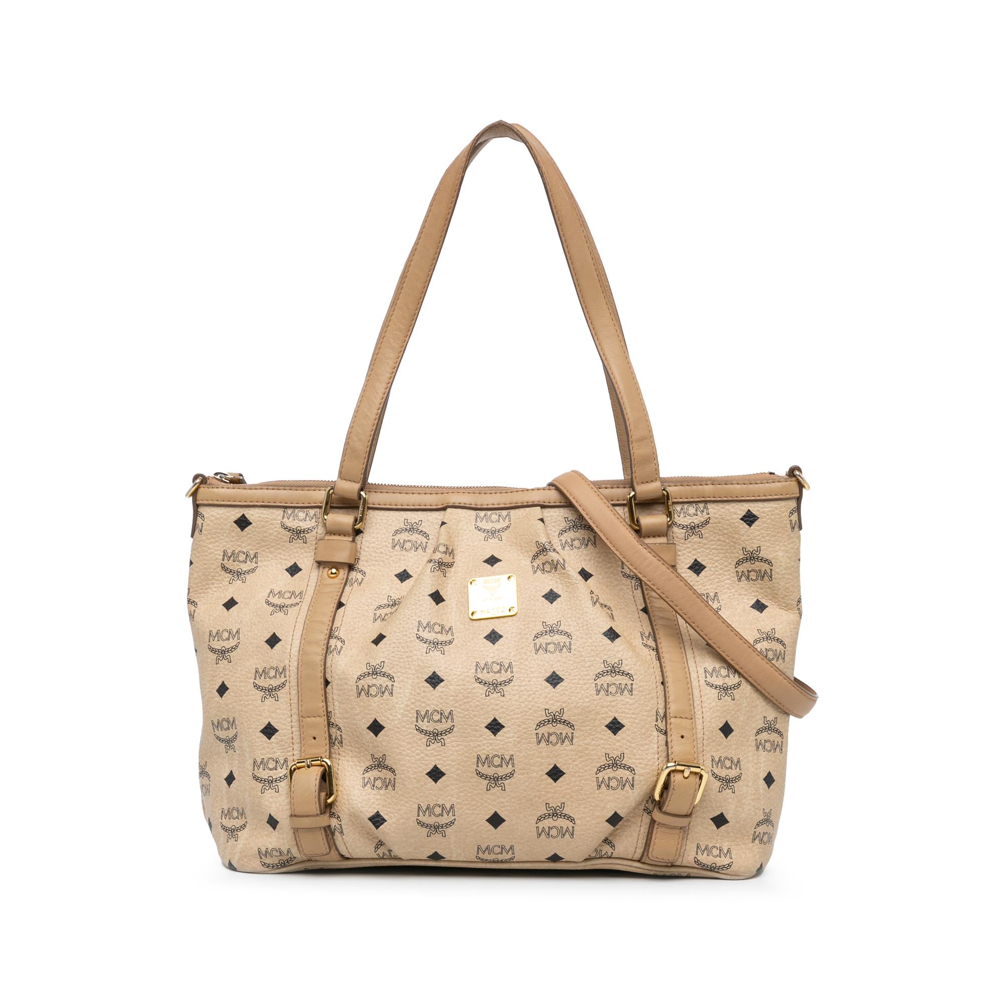 Visetos Coated Canvas Satchel