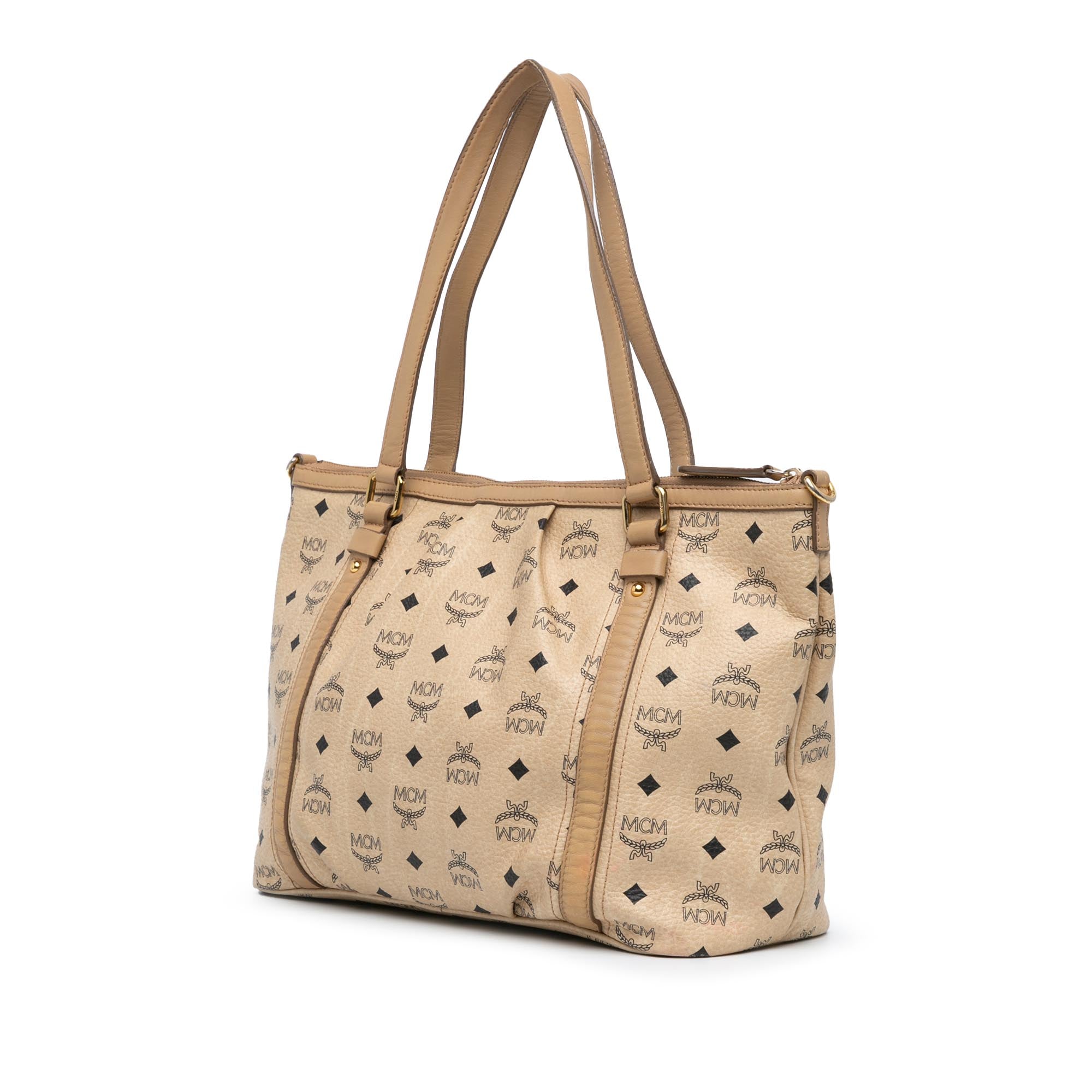 Visetos Coated Canvas Satchel