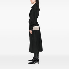 Mini Nappa Intrecciato Expandable Chain Flap Crossbody