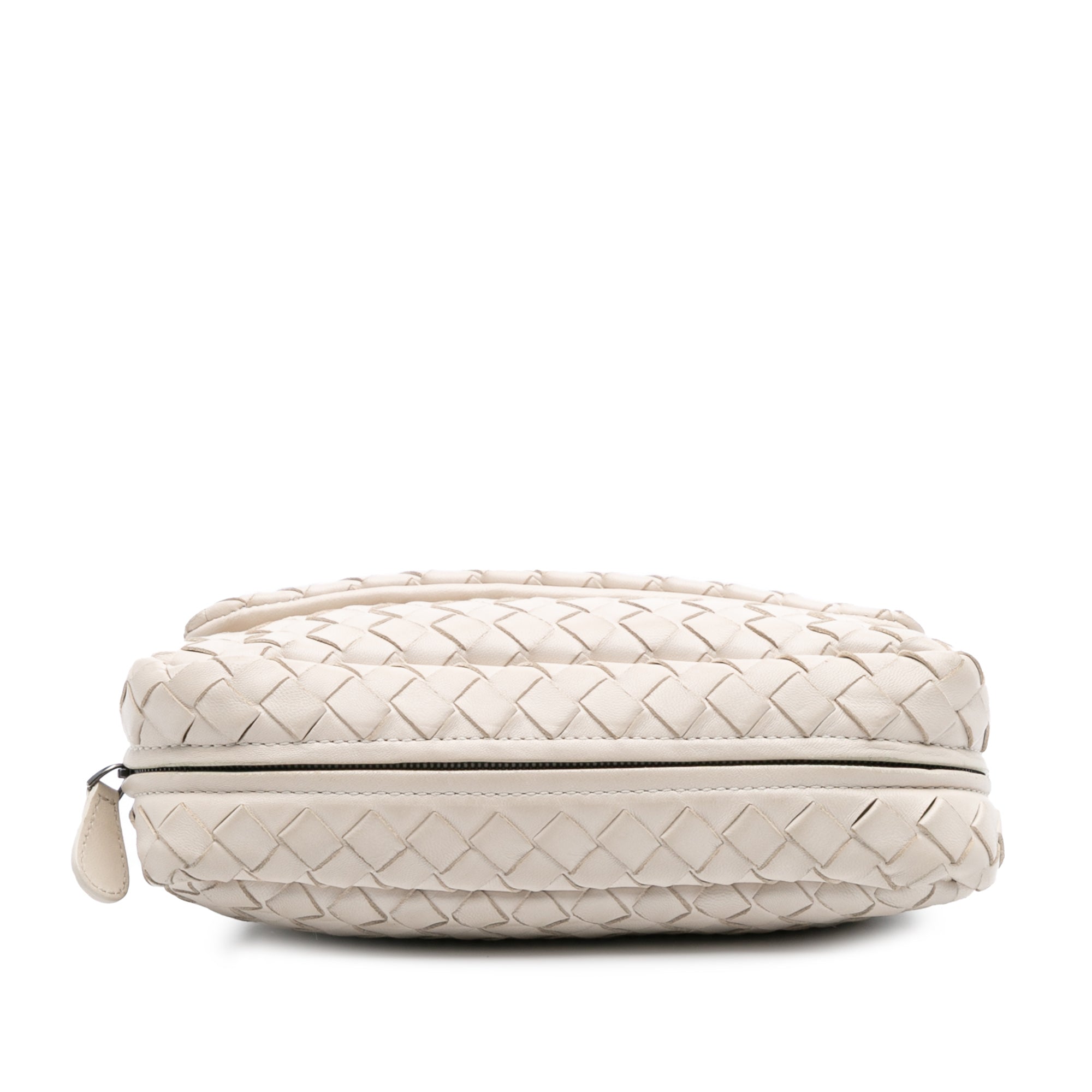 Mini Nappa Intrecciato Expandable Chain Flap Crossbody