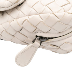 Mini Nappa Intrecciato Expandable Chain Flap Crossbody