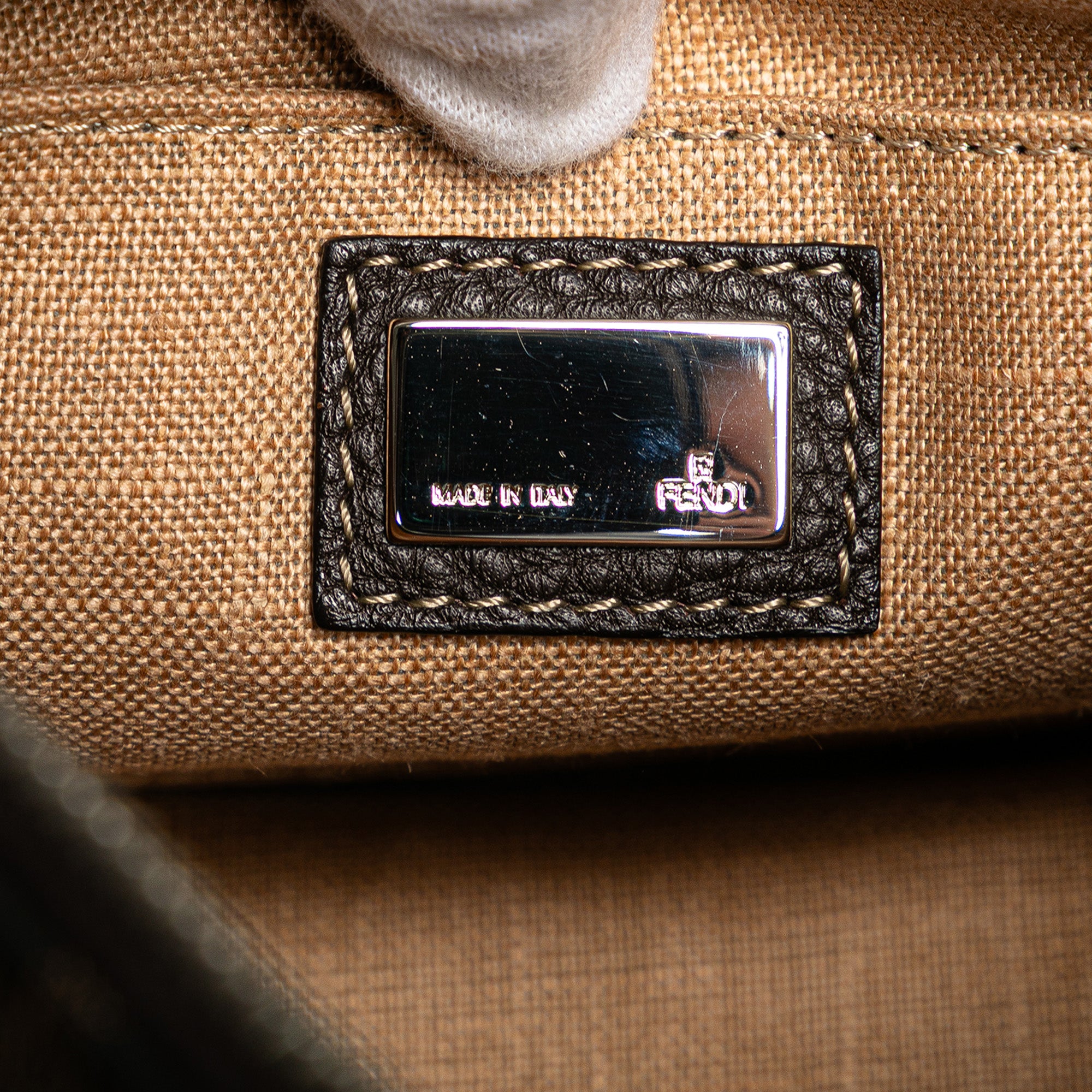 Mini Zucca Canvas Selleria Boston Bag