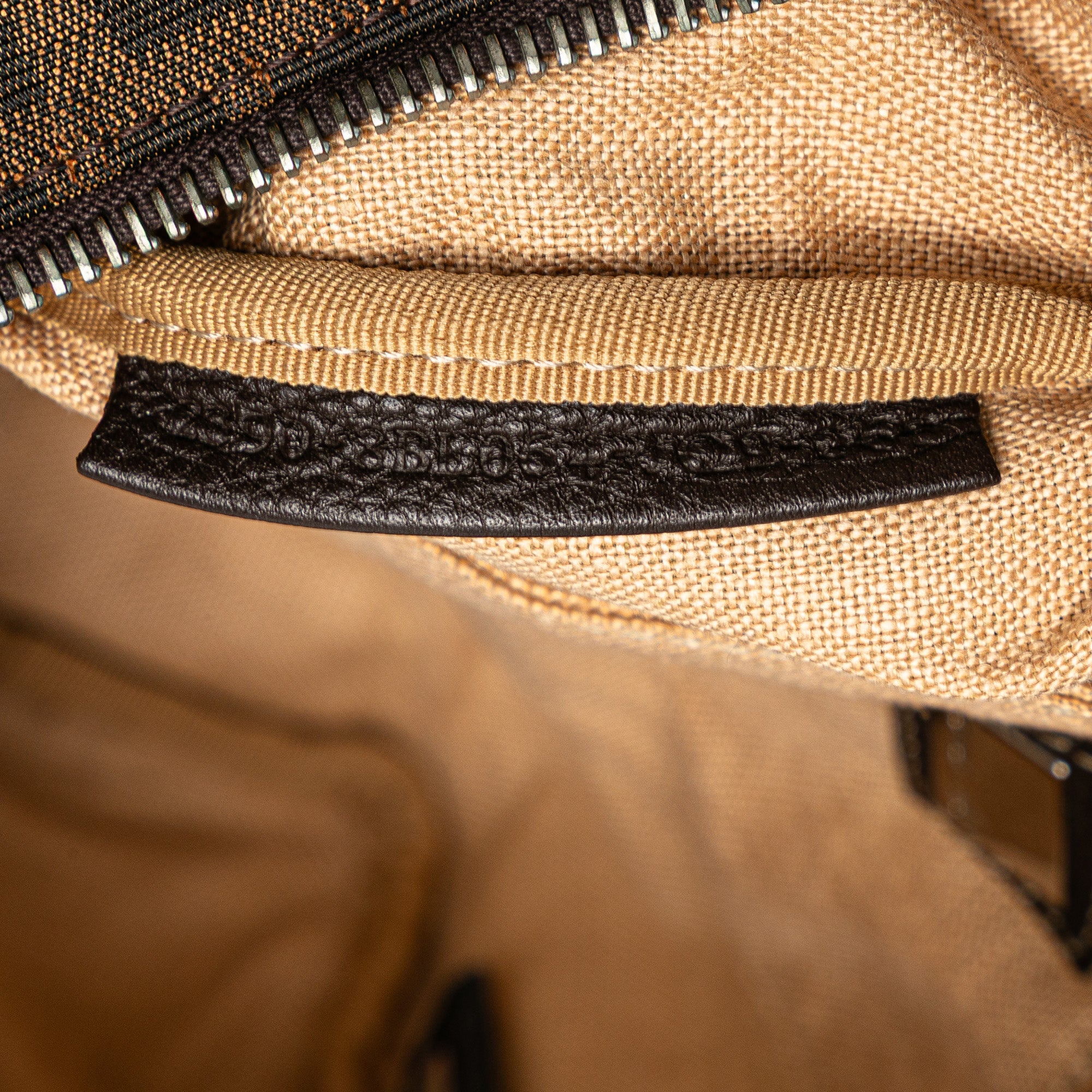 Mini Zucca Canvas Selleria Boston Bag