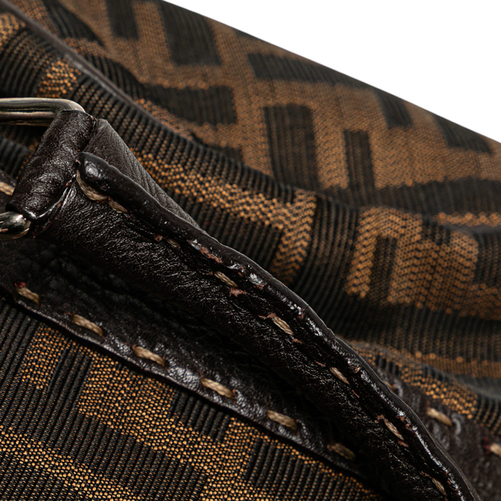 Mini Zucca Canvas Selleria Boston Bag