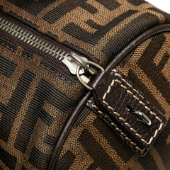 Mini Zucca Canvas Selleria Boston Bag