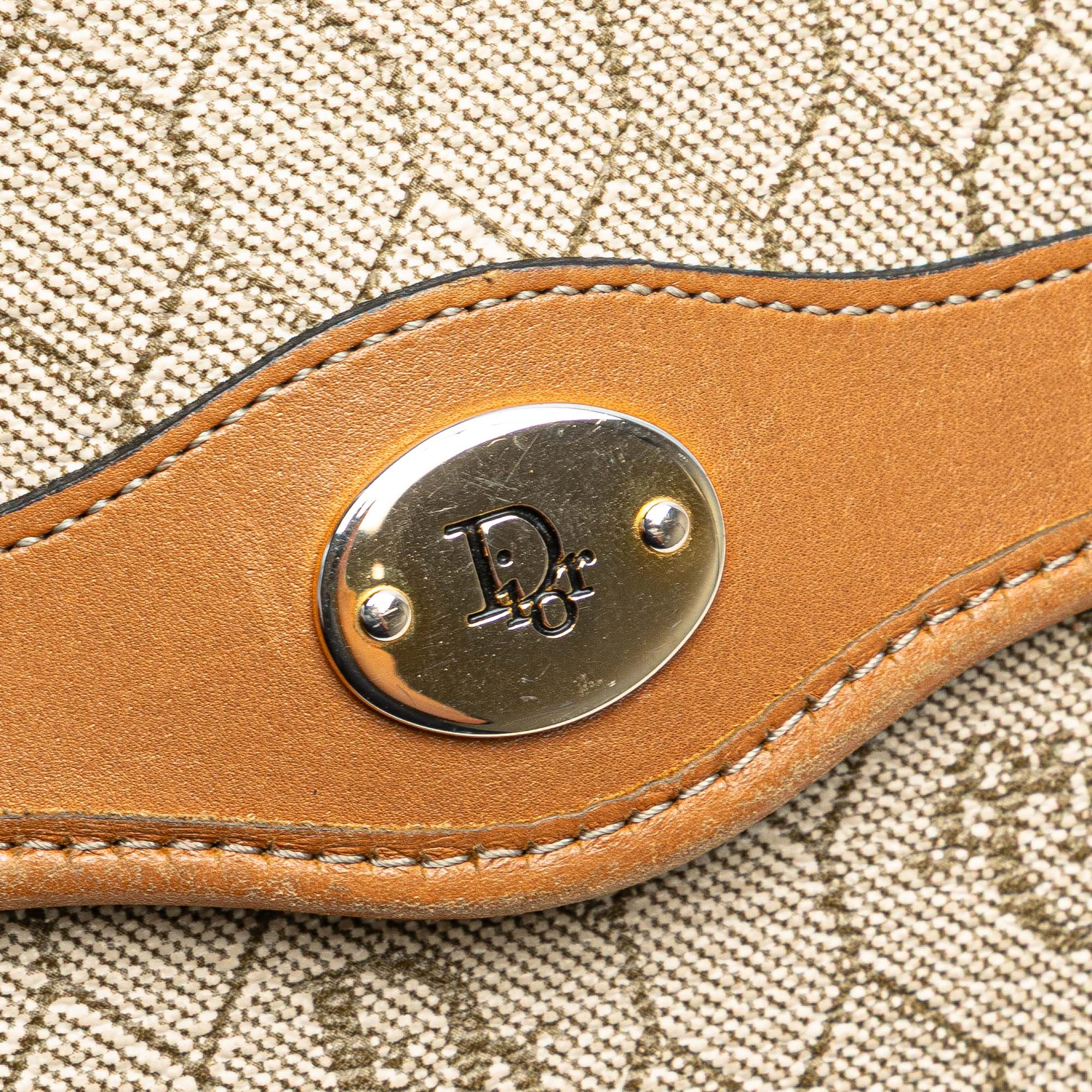 Honeycomb Coated Canvas Chain Crossbody