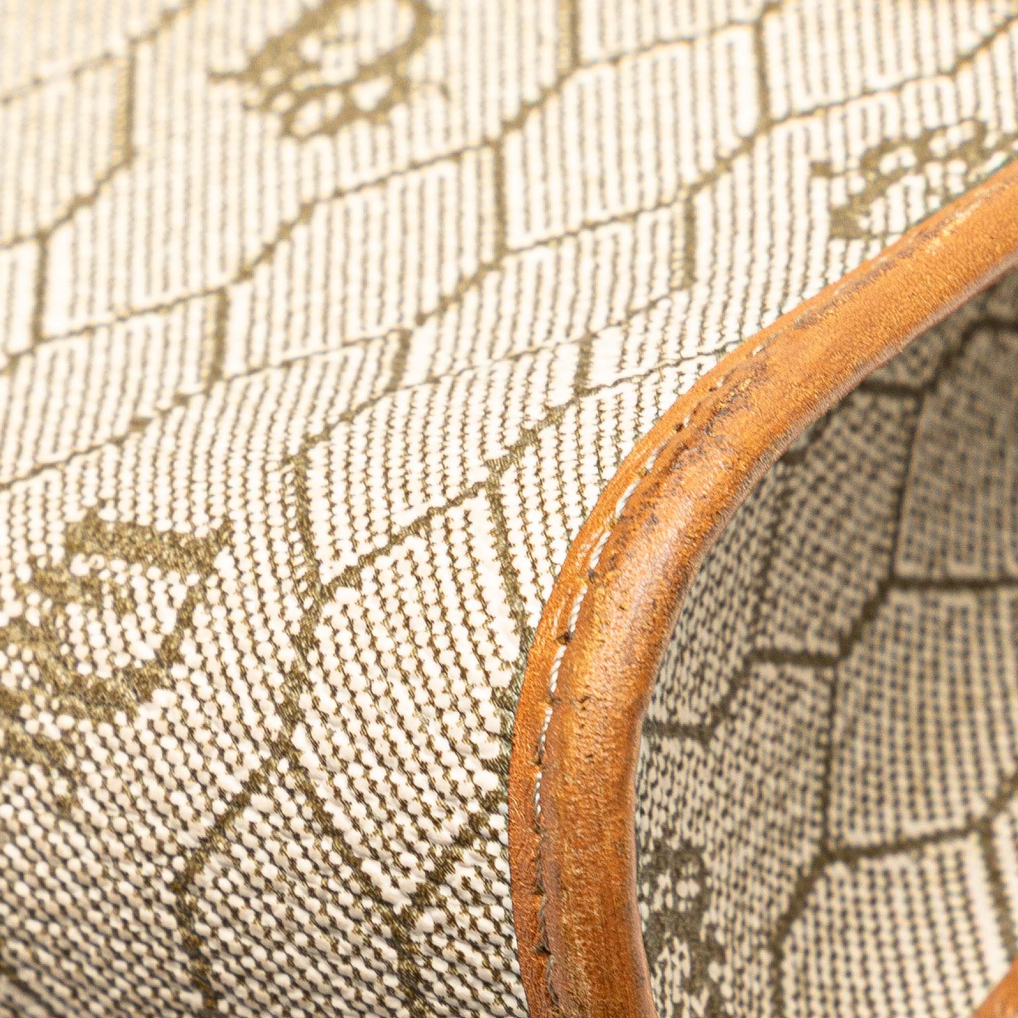 Honeycomb Coated Canvas Chain Crossbody