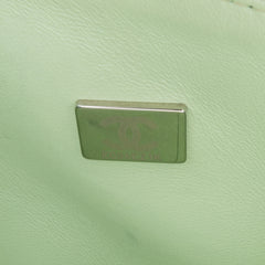 Small Classic Chevron Lambskin Double Flap