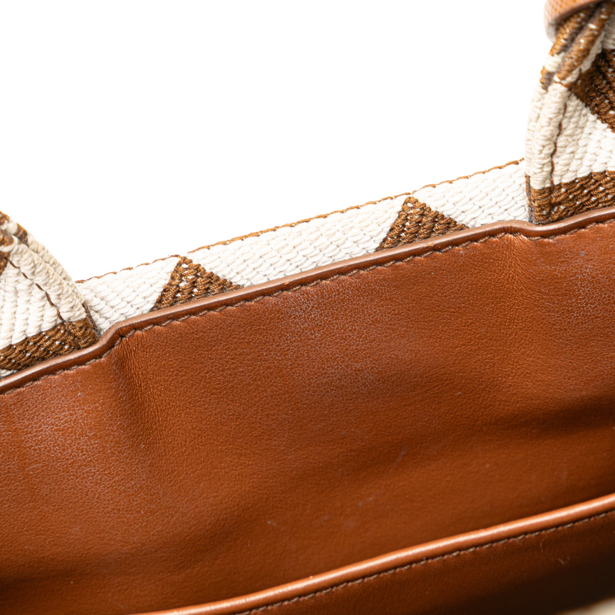 Small Canvas Symbole Triangolo Satchel