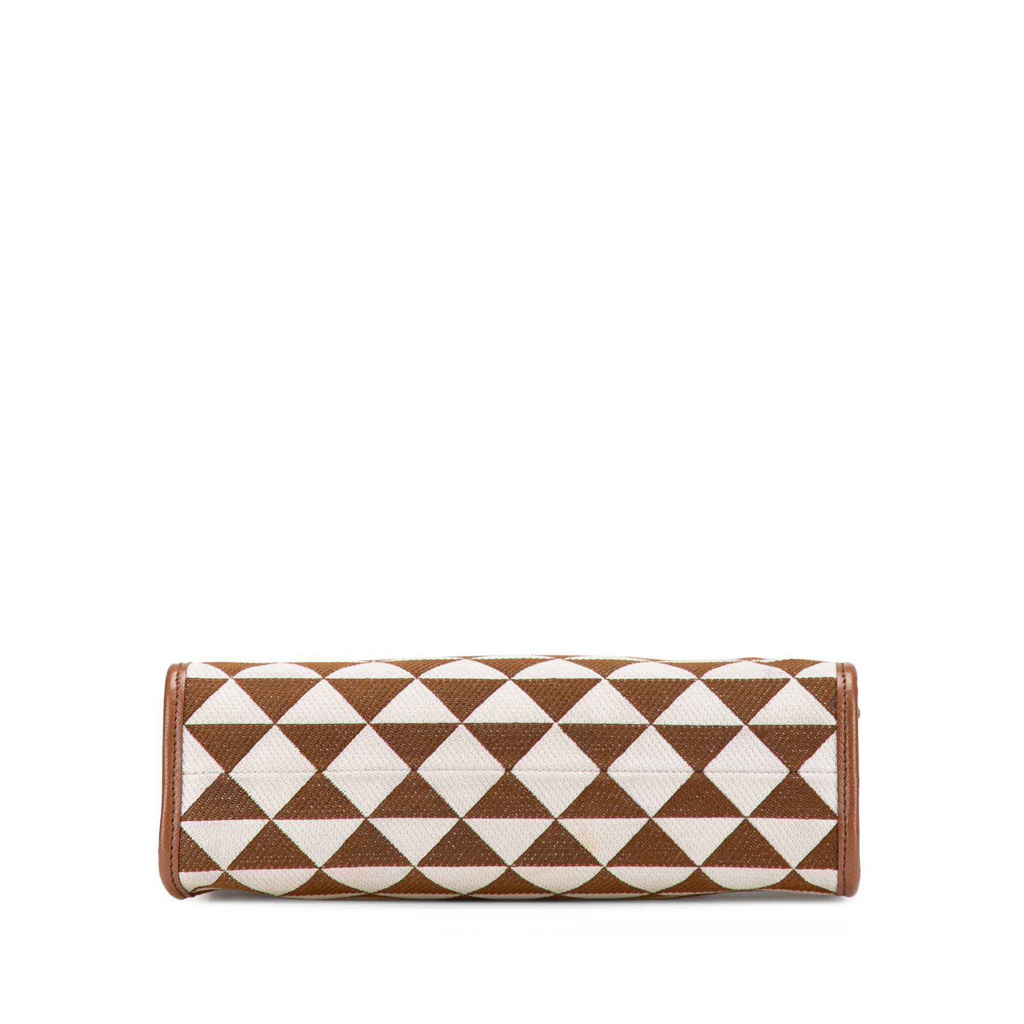 Small Canvas Symbole Triangolo Satchel