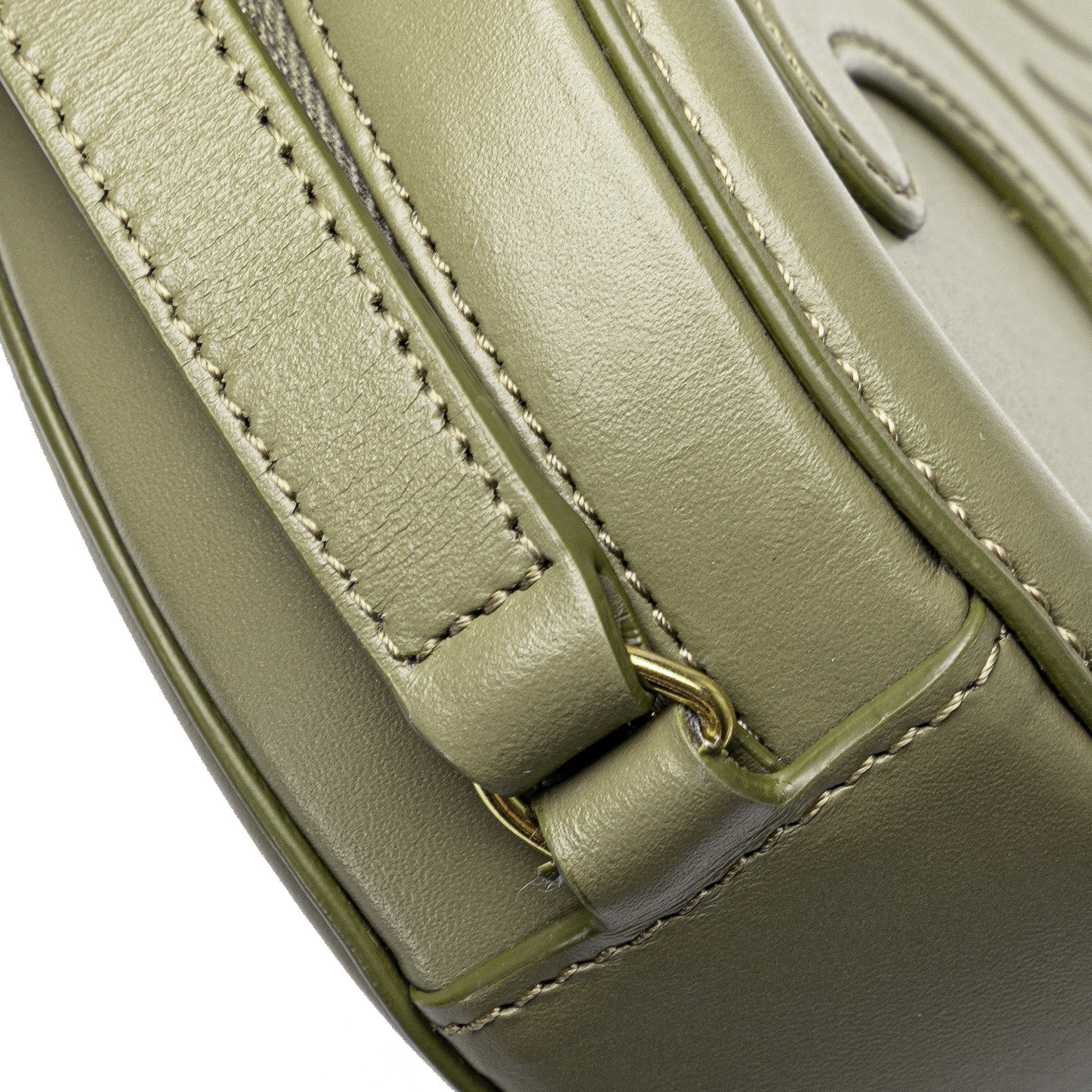 Small Calfskin Cuir Triomphe Oval Crossbody