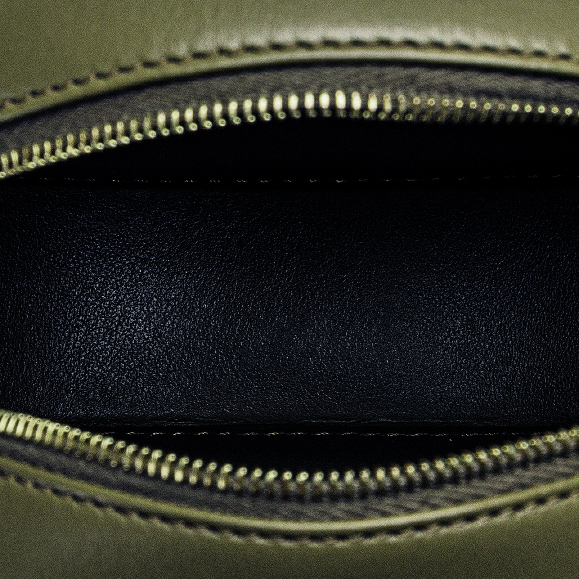 Small Calfskin Cuir Triomphe Oval Crossbody