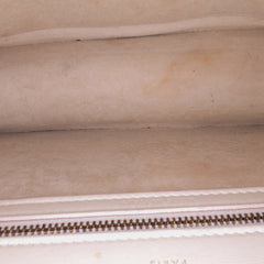 Small Lambskin Studded Diorama Flap