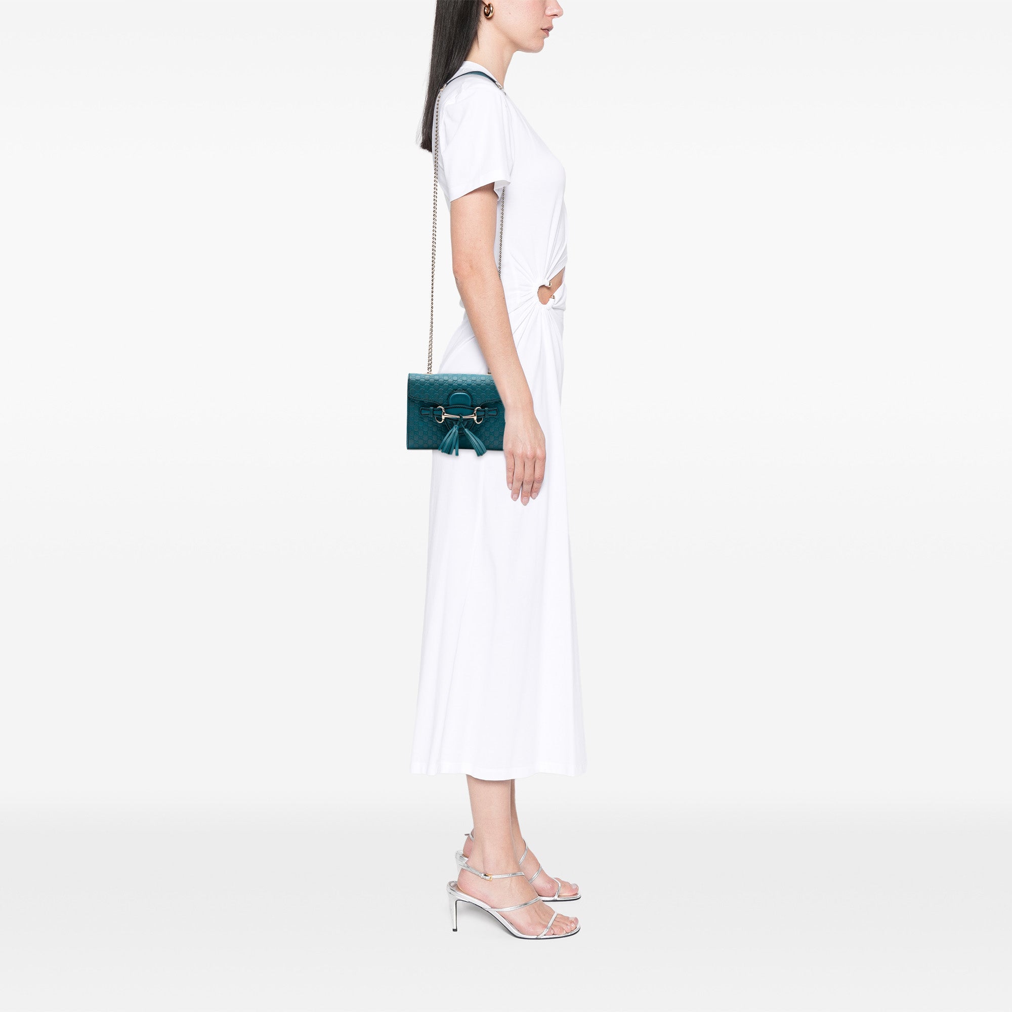 Mini Microguccissima Emily Crossbody