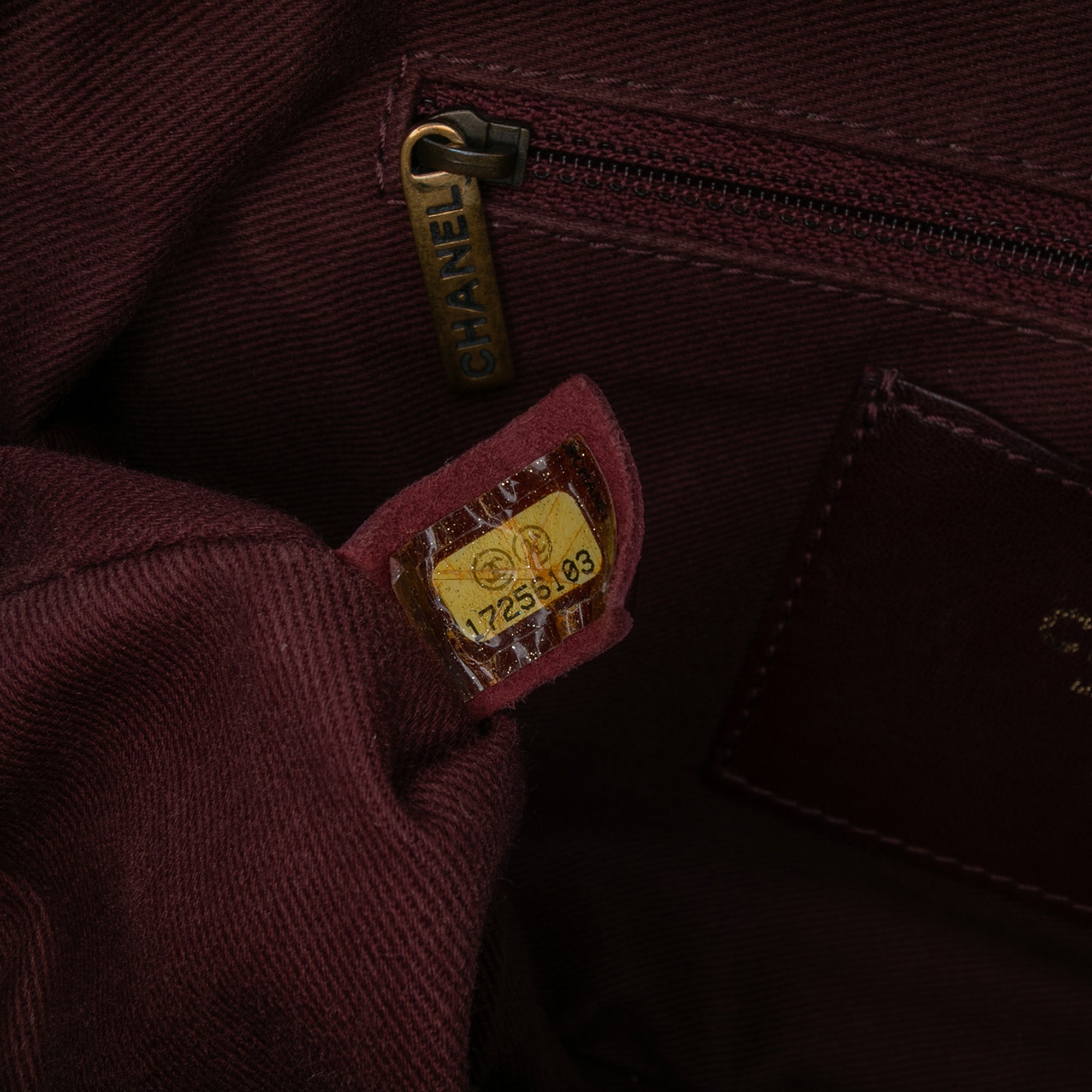 Large Quilted Iridescent Calfskin Shiva Flap