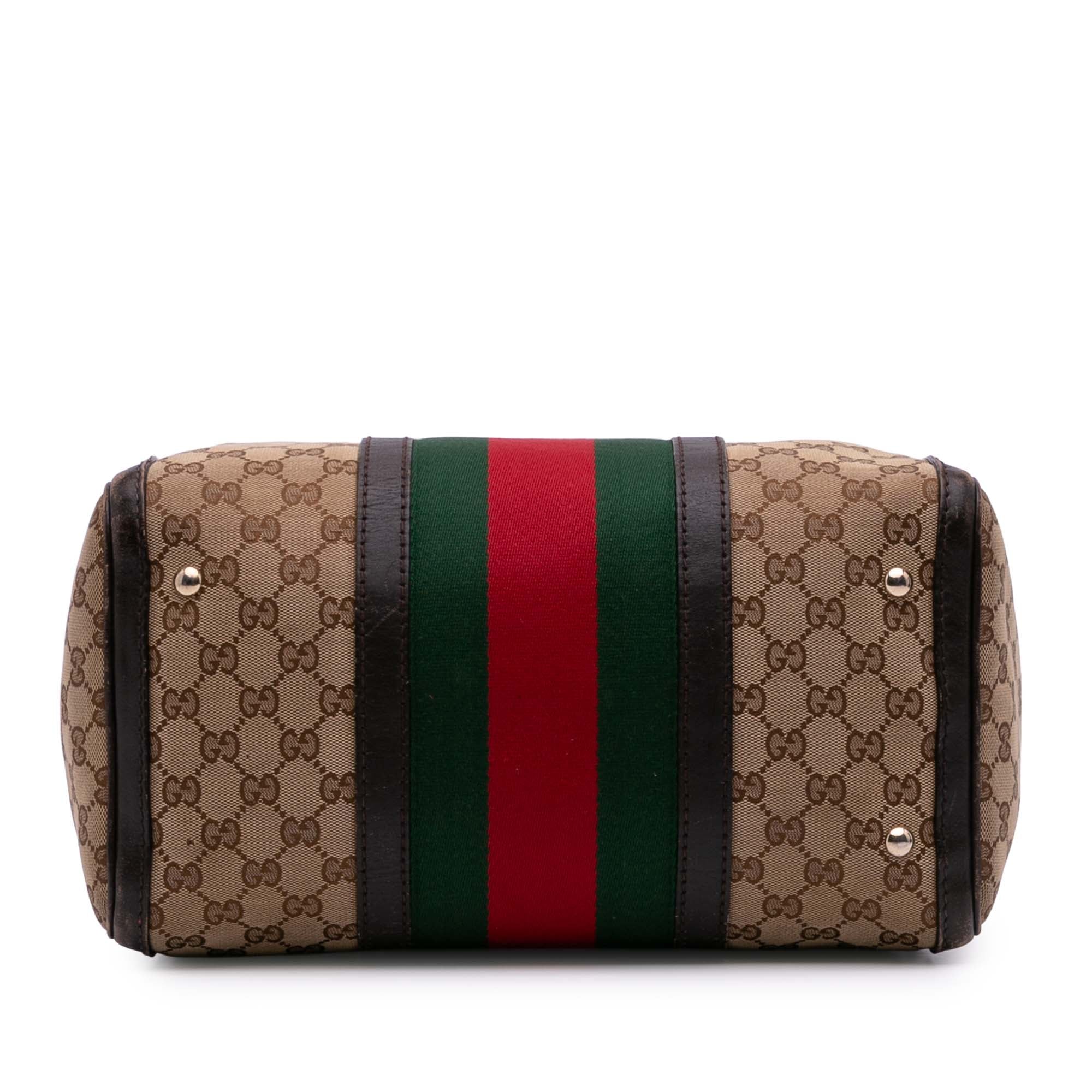 GG Canvas Web Joy Boston Bag