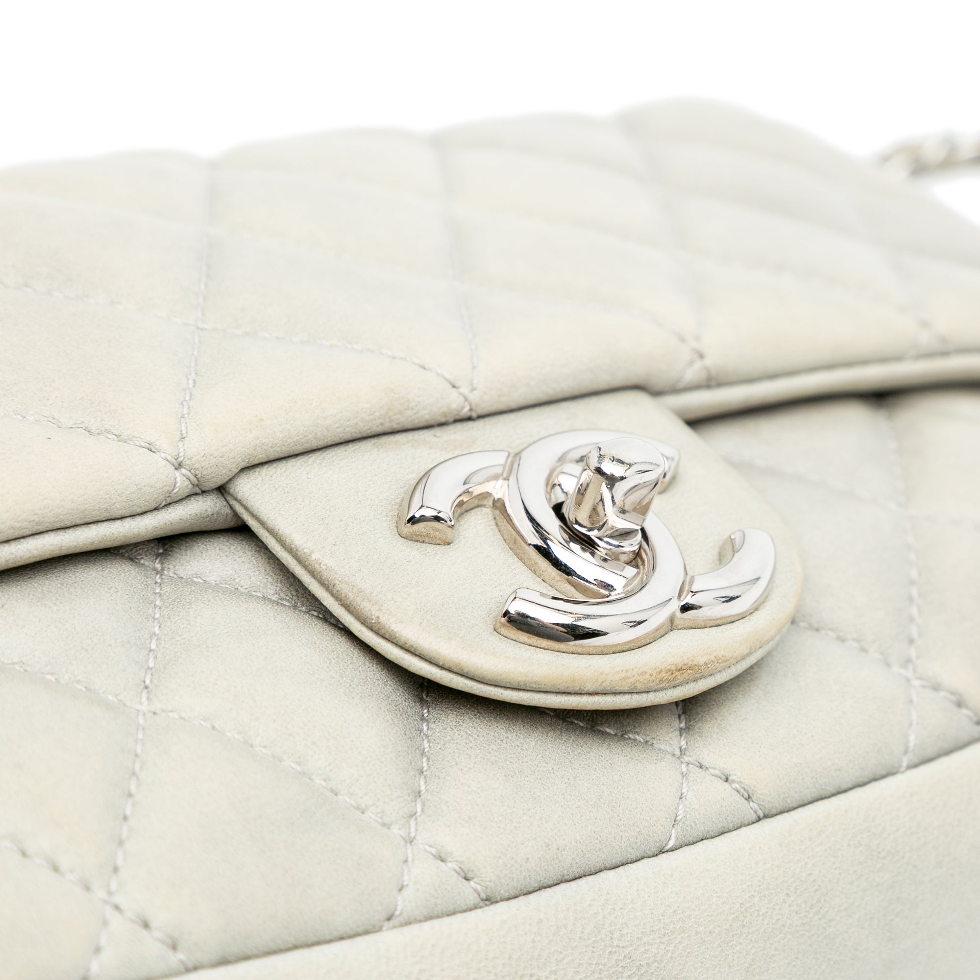 Medium Quilted Lambskin Coco Rain Flap