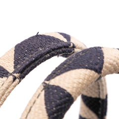 Small Canvas Symbole Triangolo Satchel