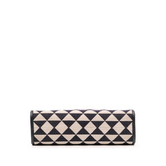 Small Canvas Symbole Triangolo Satchel