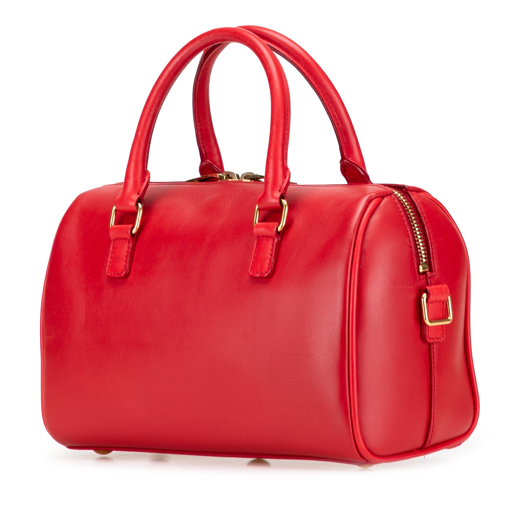 Baby Leather Classic Duffle Satchel