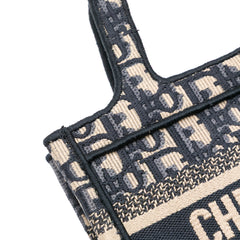 Mini Oblique Canvas Book Tote
