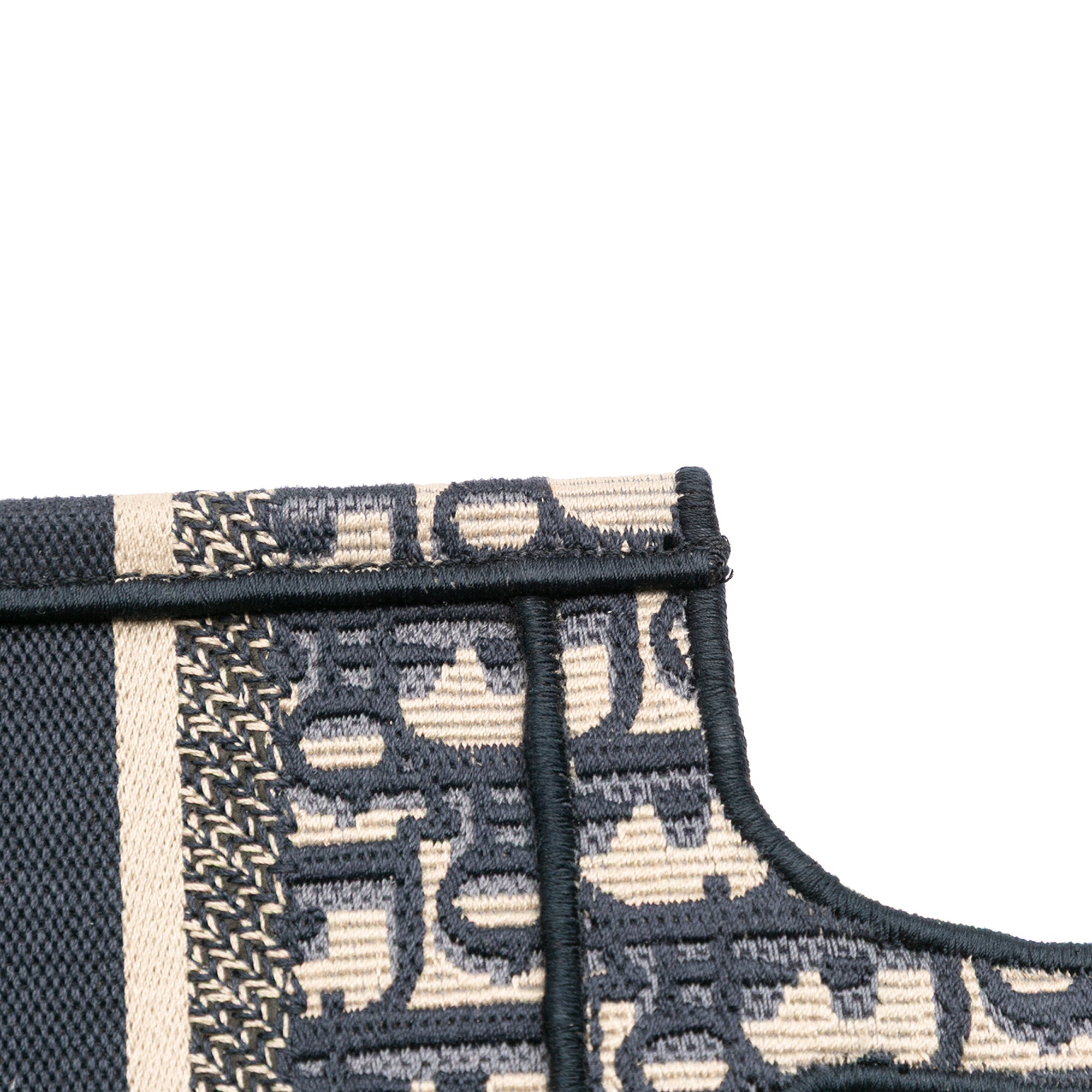 Mini Oblique Canvas Book Tote