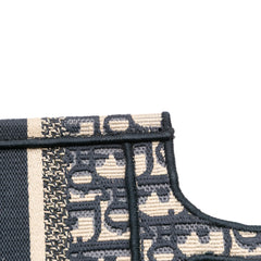 Mini Oblique Canvas Book Tote