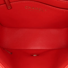 Mini Square Classic Lambskin Single Flap