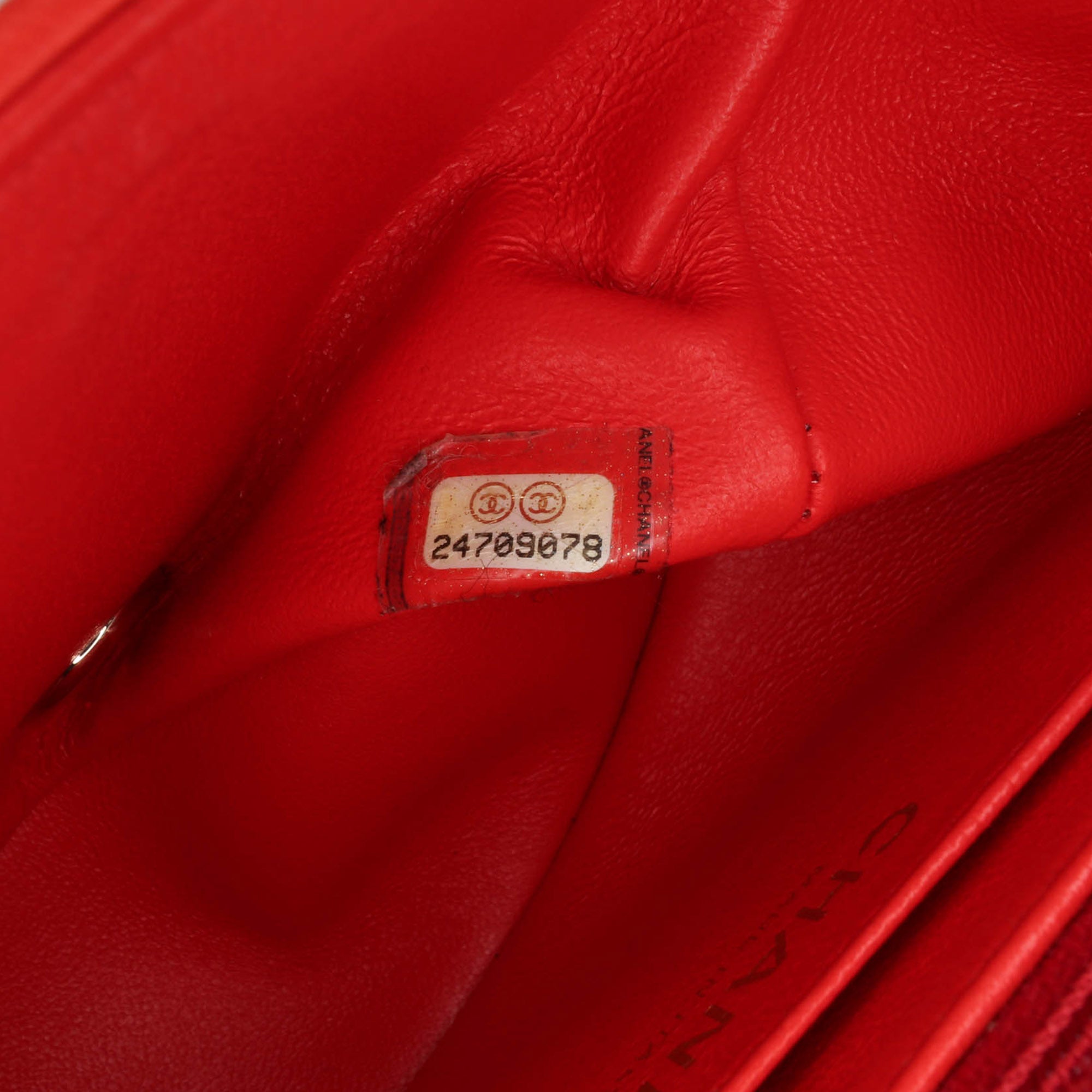 Mini Square Classic Lambskin Single Flap